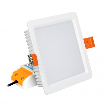 Spot LED Miboxer patrat 9W RGB+CCT 720lm 80lm/W 2700K~6500K, 16 milioane de culori intensitatea luminii ajustabila, control de la distanta 30m 2.4GHz [1]