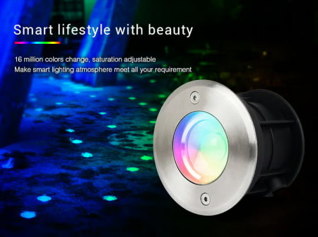 Spot LED subteran Mi-Light MiBoxer lumină pentru sistem SYS 24V 5W 350lm IP68 culoare RGB+CCT SYS-RD1 [11]