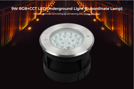 Spot LED subteran Mi-Light MiBoxer lumină pentru sistem SYS 24V 9W 700lm 150x104mm IP68 culoare RGB+CCT SYS-RD2 [4]