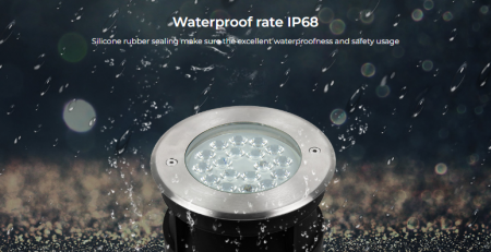 Spot LED subteran Mi-Light MiBoxer lumină pentru sistem SYS 24V 9W 700lm 150x104mm IP68 culoare RGB+CCT SYS-RD2 [6]