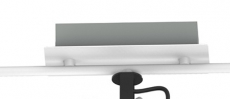 Spot pe bara alb PAKO 3 becuri E14 x max 40W suport si abajur din metal [2]