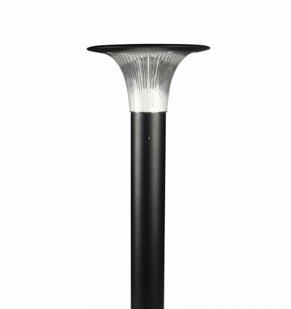 Proiectoare - Stâlpişor pitic solar 15W 2200lm 4000K/6000K 1073 x 257mm exterior IP65 cu funcţionare până la 80 de ore