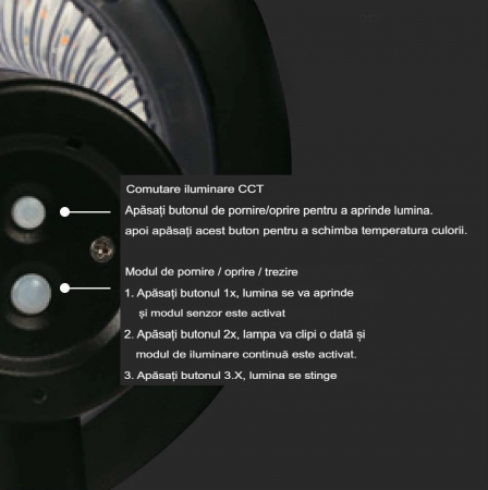 Stâlpişor pitic solar 15W 2200lm 4000K/6000K 1073 x 257mm exterior IP65 cu funcţionare până la 80 de ore [12]