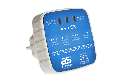 Produse noi - Ştecher de testare a conexiunii  pentru prize cu contact de protecție 230 V / 16 A IP20