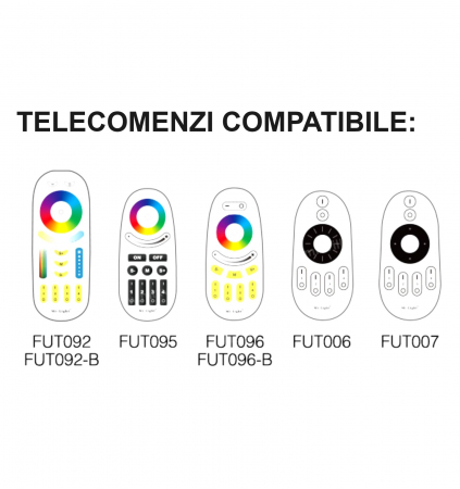Suport de perete pentru telecomanda Mi-Light MiBoxer Group Control alb FUT099 [3]