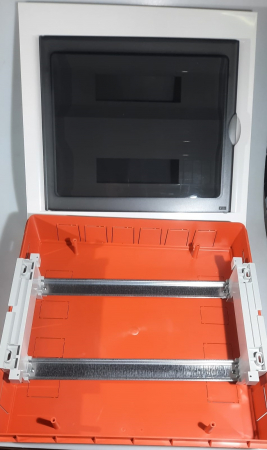 Tablou electric 36 module (2x18 module) incastrat Elettrocanali cu usa fumurie 430x410mm IP40 [5]