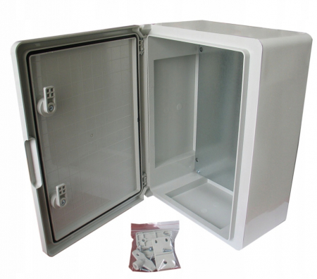 Tablou electric 400x300x220mm cu contrapanou rezistent UV IP65 IK10 fara halogen [2]