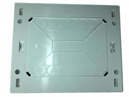Tablou electric aplicat 12 module plastic 275x225x95mm cu usa fumurie deschidere laterala IP40 [6]