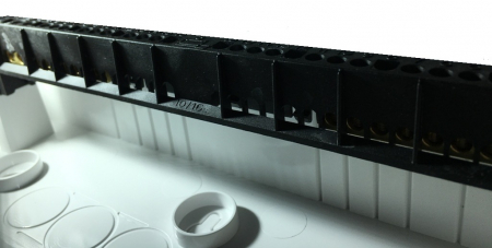 Tablou electric aplicat 12 module plastic 275x225x95mm cu usa fumurie deschidere laterala IP40 [5]