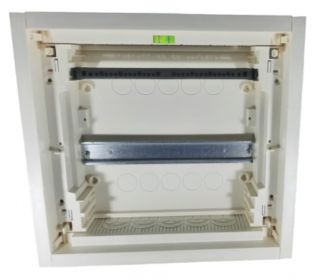 Tablou electric incastrat 12+2 module usa metalica 2 randuri la 850º C IP40 [3]