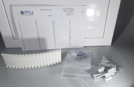 Tablou electric incastrat 36+6 module usa metalica 3 randuri la 850º C IP40 [13]