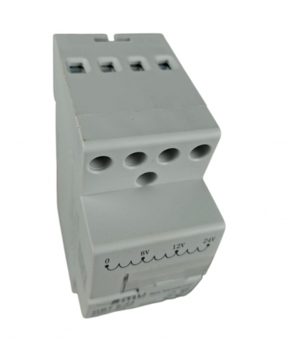 Transformator pentru sonerie 230V / 8-24V 8VA IP20 , montaj pe sina in tablouri electrice [4]