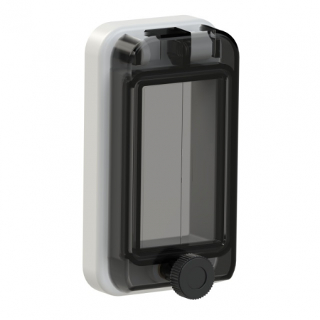 Usa vizitare 2 module fumurie pentru tablouri electrice 49x93mm IP67 [1]