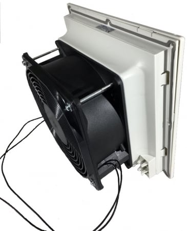 Ventilator cu filtru pentru tablouri electrice 120x120mm 14W 30m3/h 230V IP54 [1]
