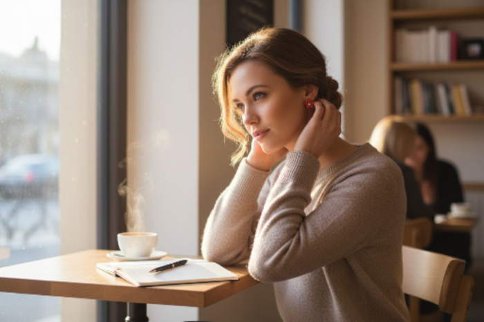 cercei steluta rosie [2]