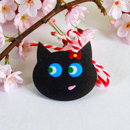 Brose - brosa pisica ochi albastri