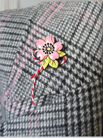 Martisor - Floare roz de cires