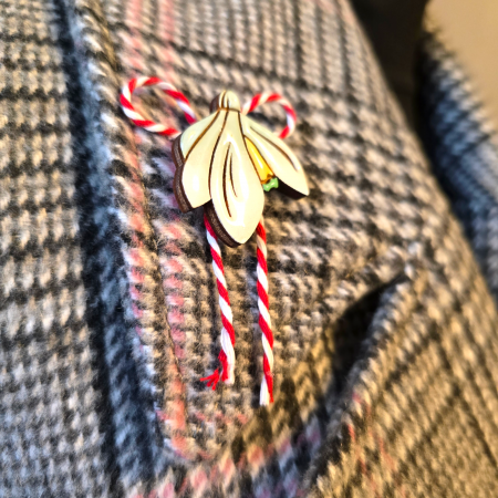 Martisor - Ghiocel alb