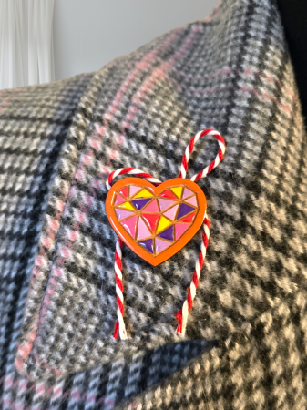 Martisor - Inima de cristal