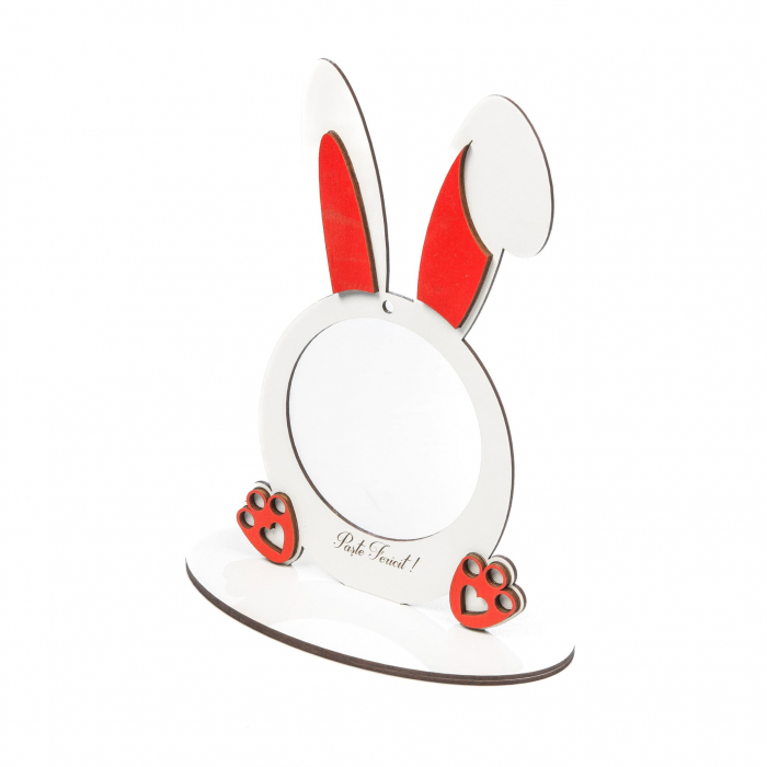 Decoratiune in forma de Iepuras pentru glob cu flori sau licheni [5]