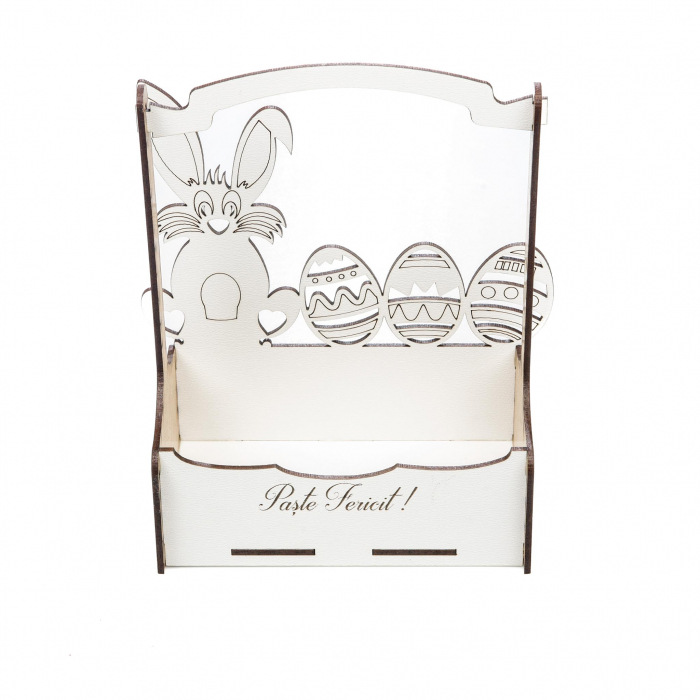 Cutiuta mare decorativa pentru Paste cu Iepuras si Oua [5]
