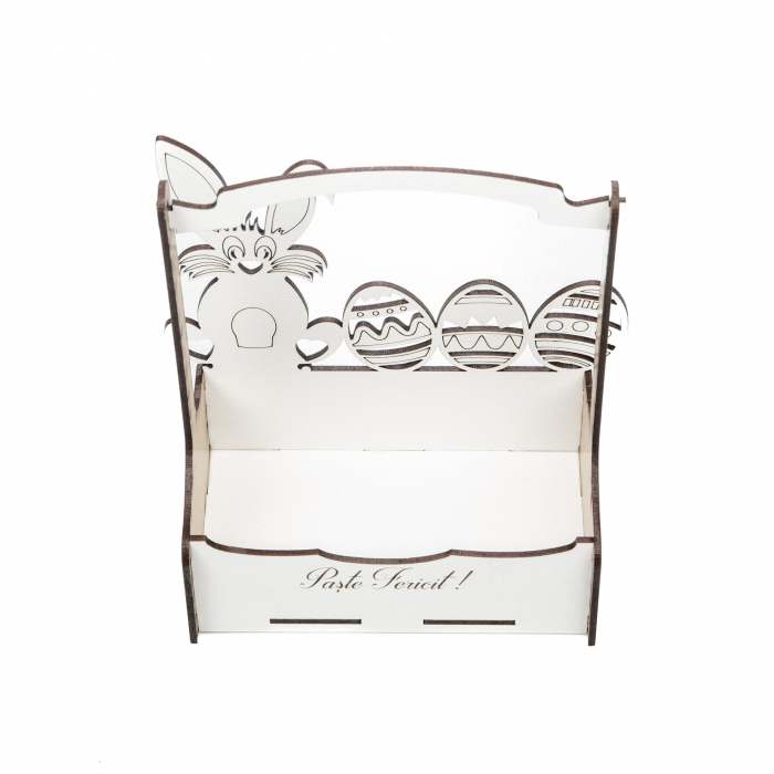 Cutiuta mare decorativa pentru Paste cu Iepuras si Oua [2]