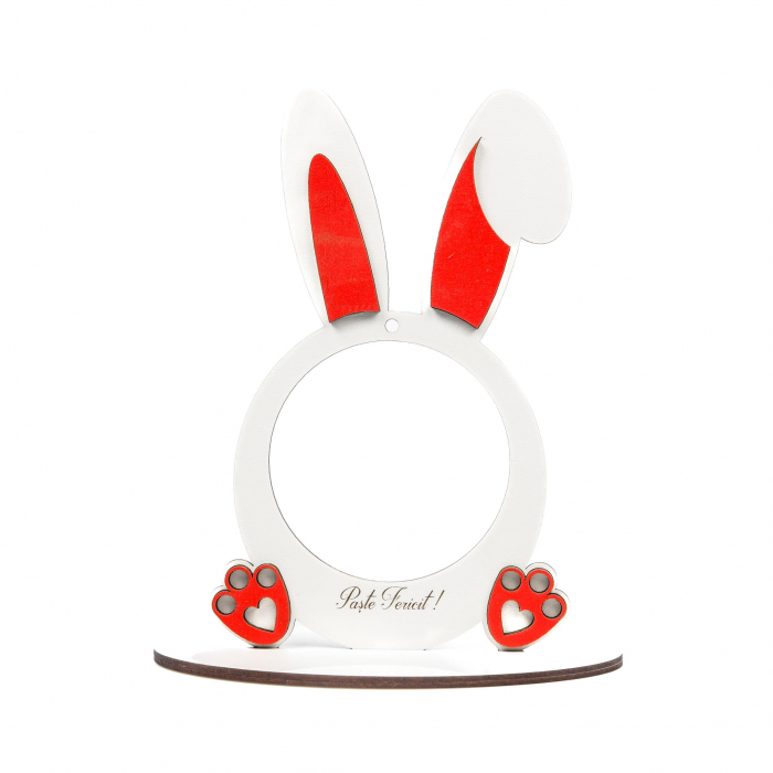 Decoratiune in forma de Iepuras pentru glob cu flori sau licheni [2]