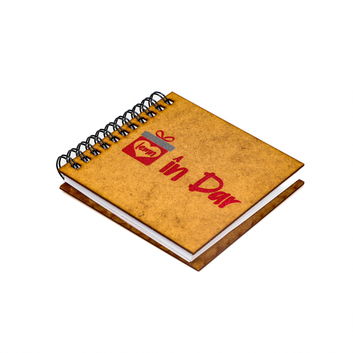 Agenda 10x10 PRINT UV cu model special si/sau logo client-inchidere spira metalica [2]