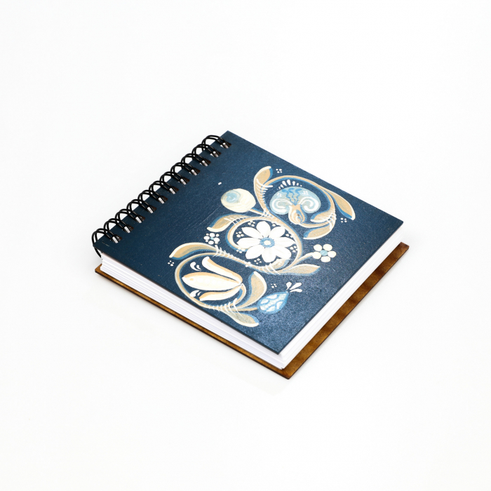 Agenda 10x10 pictata cu flori [2]