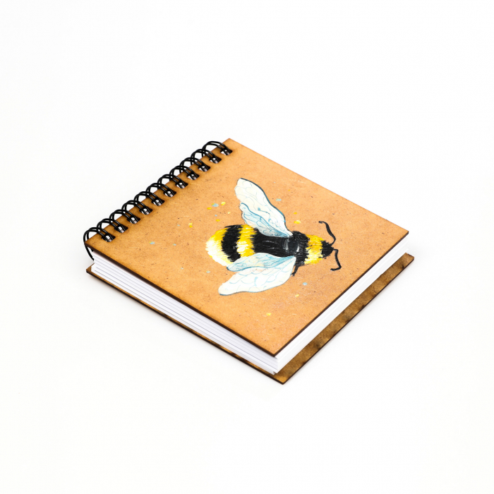 Agenda 10x10 pictata cu albina [2]