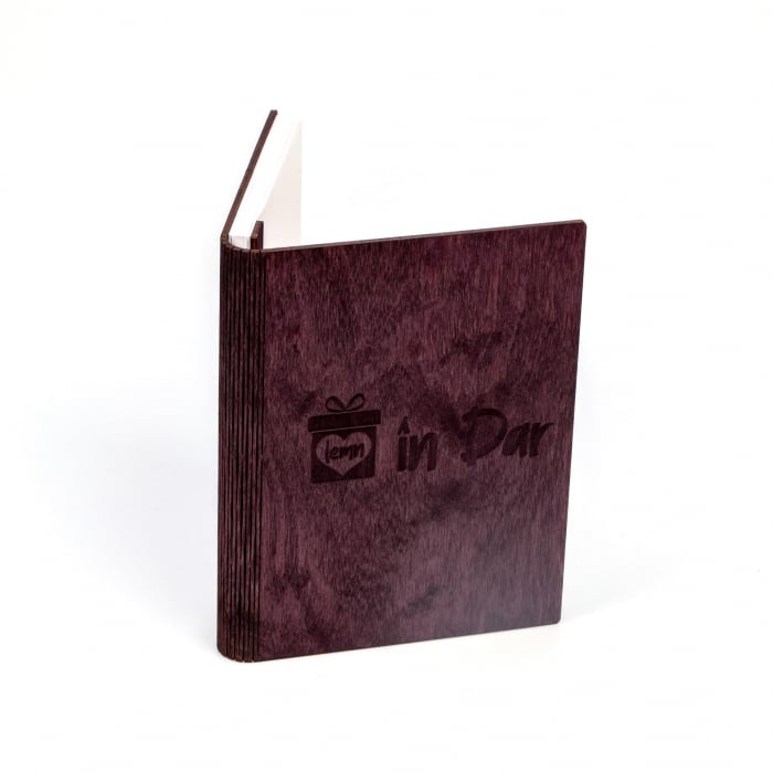 Agenda A5 GRAVATA cu model special si/sau logo client-inchidere cu capse metalice [2]