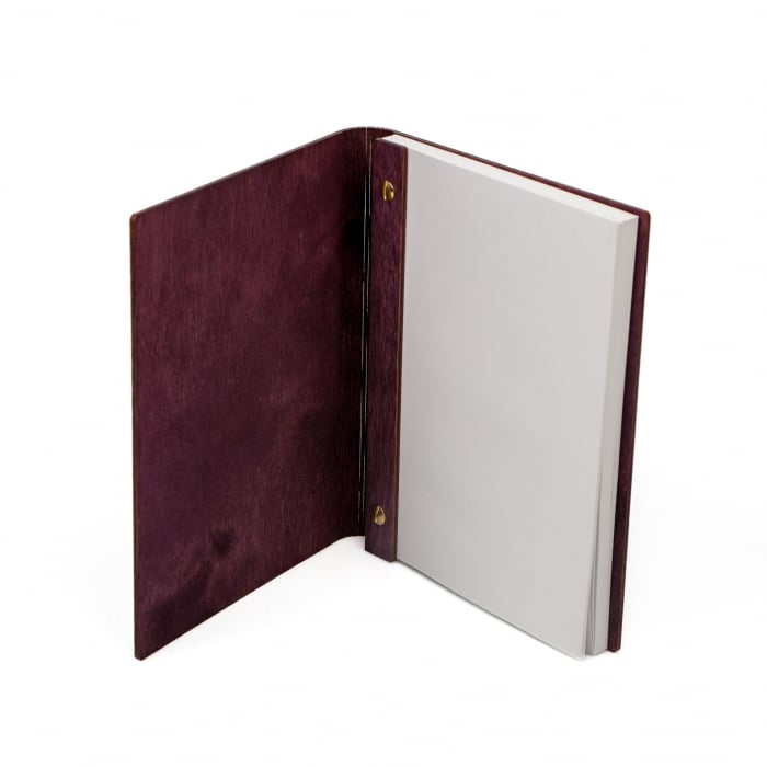 Agenda A5 GRAVATA cu model special si/sau logo client-inchidere cu capse metalice [5]