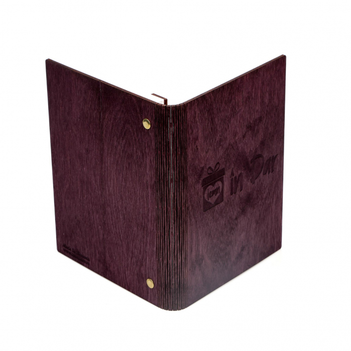 Agenda A5 GRAVATA cu model special si/sau logo client-inchidere cu capse metalice [3]