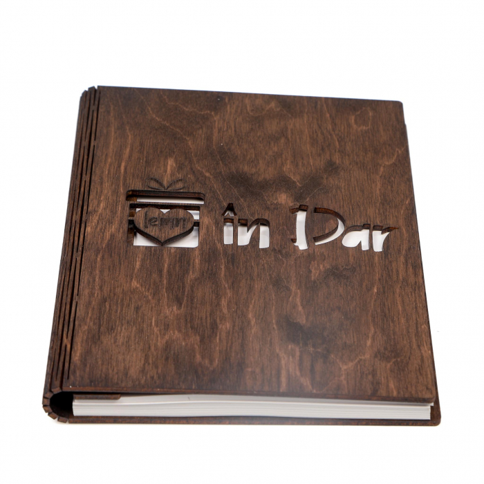 Agenda A5 DECUPATA cu model special si/sau logo client-inchidere cu capse metalice [6]