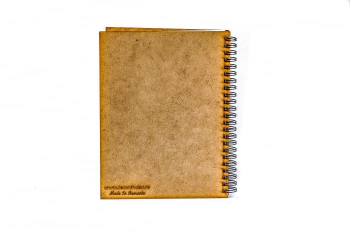 Agenda A5 personalizata din lemn - Cel mai bun fiu! [3]