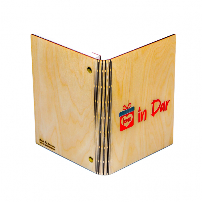 Agenda A5 PRINT UV cu model special si/sau logo client- inchidere cu capse metalice [2]