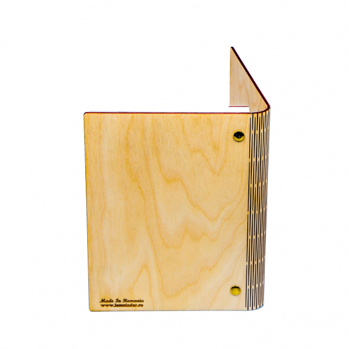 Agenda A5 PRINT UV cu model special si/sau logo client- inchidere cu capse metalice [3]