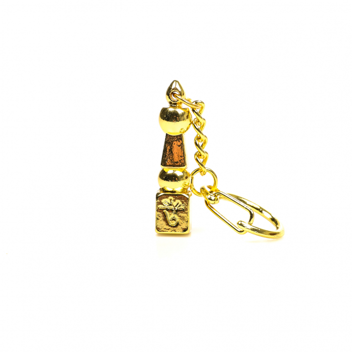 Breloc amuleta Feng Shui cu Pagoda celor 5 elemente [3]