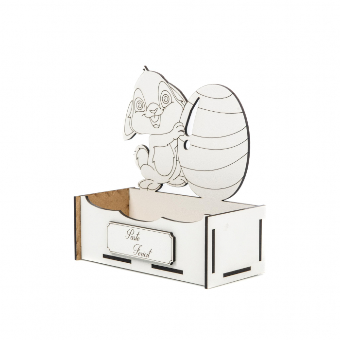 Cutiuta mica decorativa pentru Paste cu Iepuras si Ou [3]