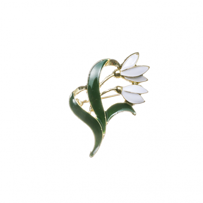 Brosa medie eleganta cu ghiocei [2]