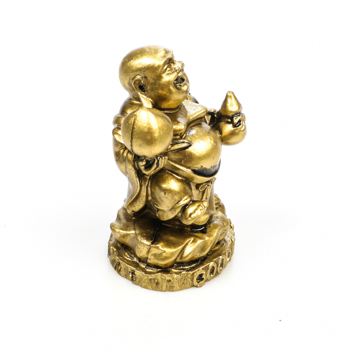 Buda, cu piciorul drept ridicat si perla in mana, pentru fericire si bunastare [3]