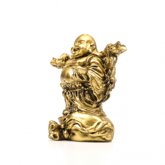 Buda, cu piciorul stang pe sac de bani, pentru fericire si o viata linistita [5]