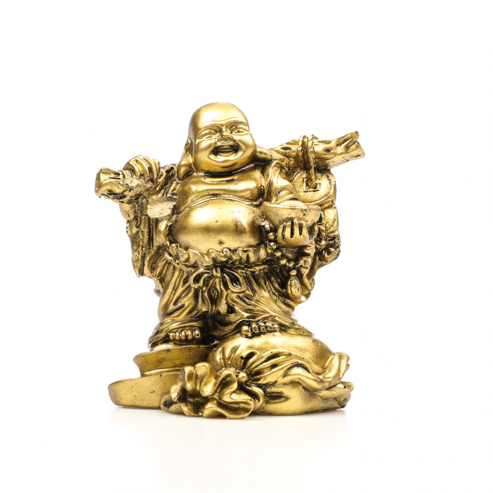 Buda, cu piciorul stang pe sac de bani, pentru fericire si o viata linistita [4]