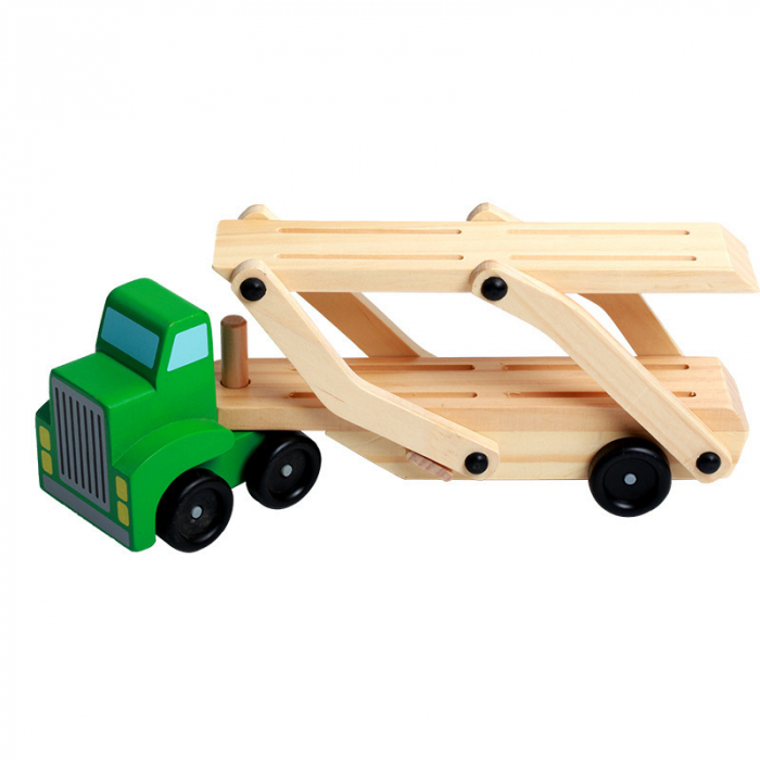 Camion din lemn cu masini [4]