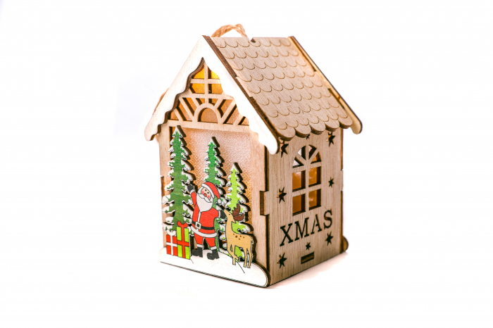 Casuta din lemn care lumineaza [2]