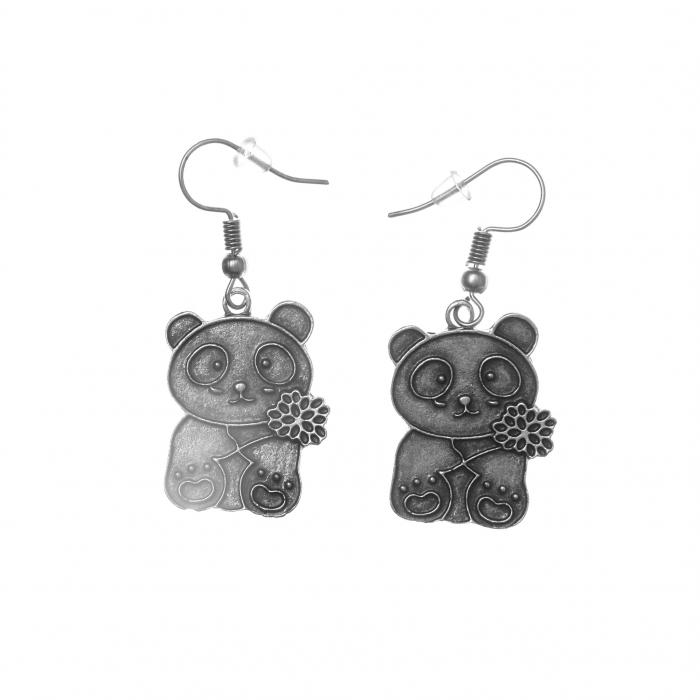 Cercei Zamac in Forma de Ursuleti [1]