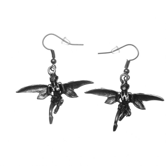 Cercei Zamac in Forma de Zana ce Zboara [1]