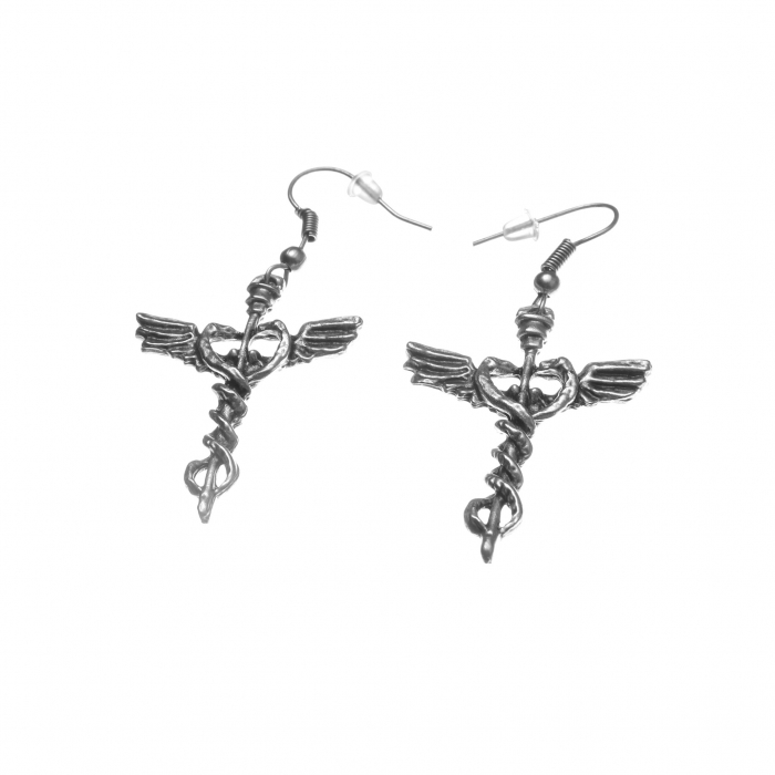 Cercei Zamac in Forma unui Semn Medical [2]