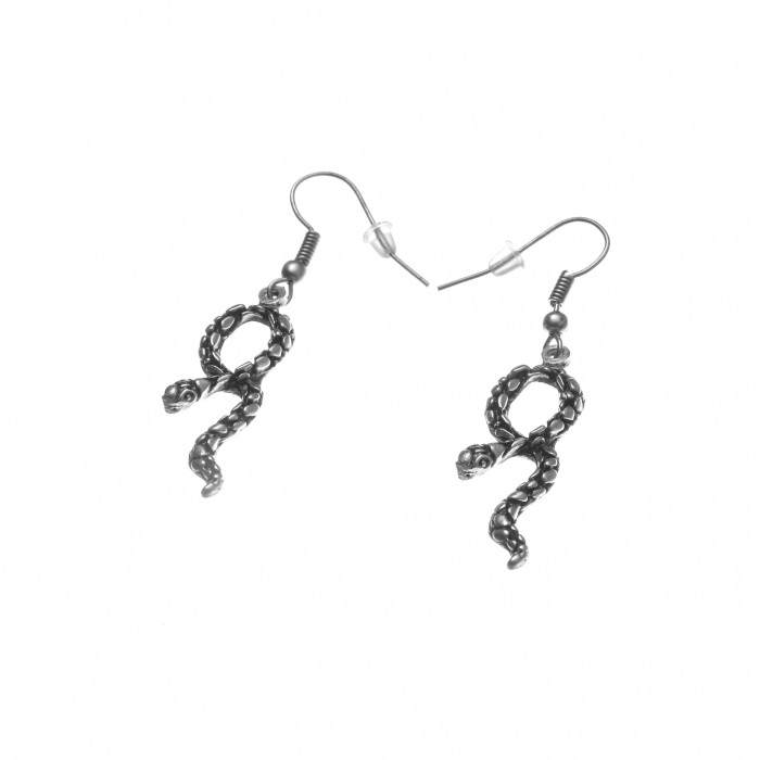 Cercei Zamac in Forma de Sarpe [2]