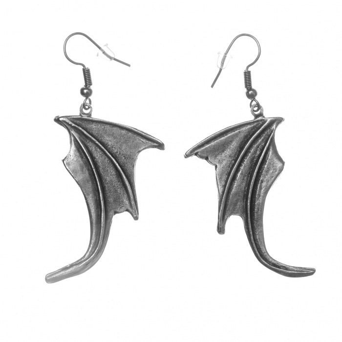 Cercei Zamac in Forma de Aripi de Dragon [1]